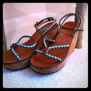 Gorgeous Vintage Miu Miu wedges!!